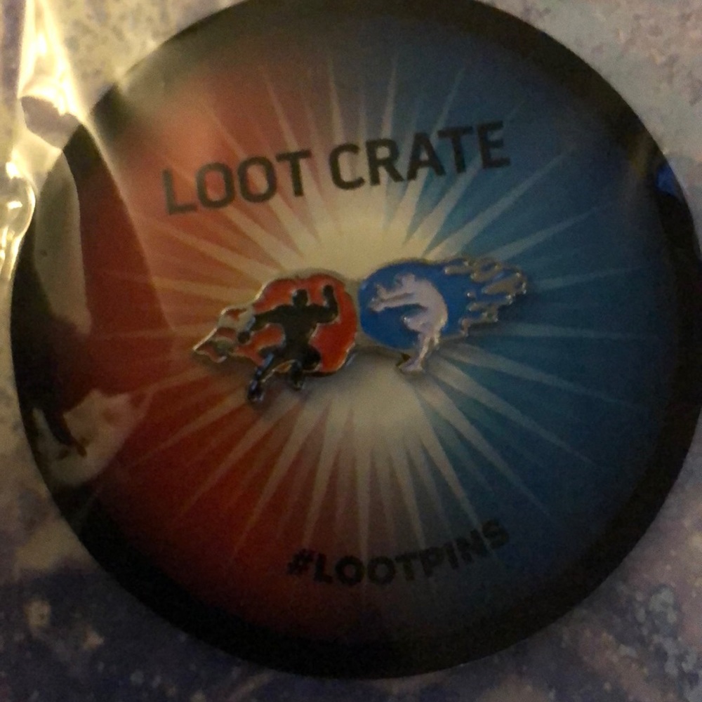 Loot crate pin